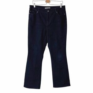 Chico's Platinum Boot Cut Dark Indigo Jeans 2‎ (US 12) Like New